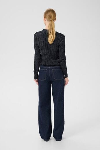 Gestuz - Gzmabel Cardigan 10910756 - 108647 - Black With Lurex Cardigans 