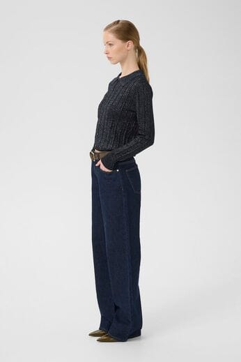 Gestuz - Gzmabel Cardigan 10910756 - 108647 - Black With Lurex Cardigans 