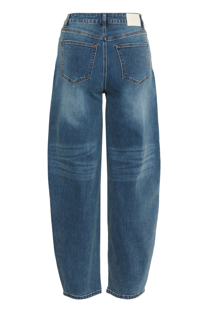 Gestuz - Gzviva Baggy Jeans 10910574 - 108303 - Vintage Blue Denim Jeans 