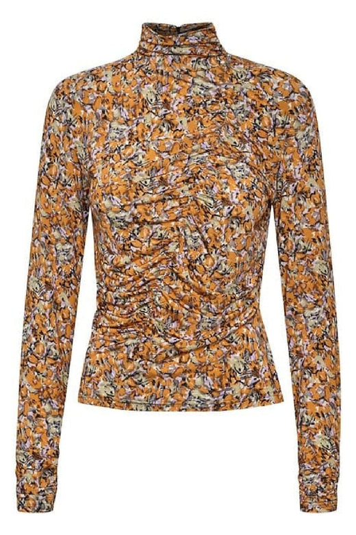 Gestuz - OdaGZ p blouse - Orange purple brush Bluser 
