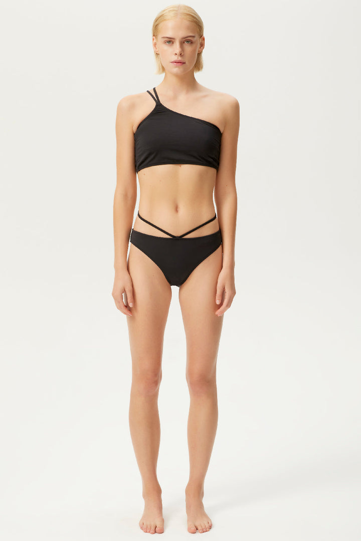 Gestuz - YrsaGZ Bikini Bottom - 100017 Black Bikinier 