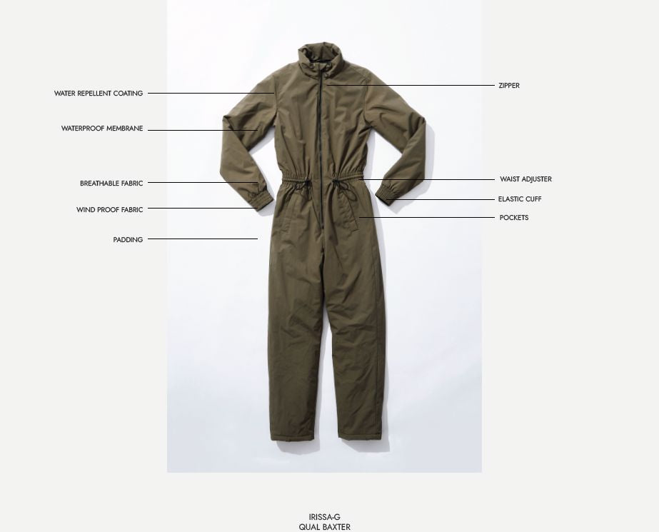 Global Funk - Irissa-G Flyverdragt - 880 Black Flyverdragter 