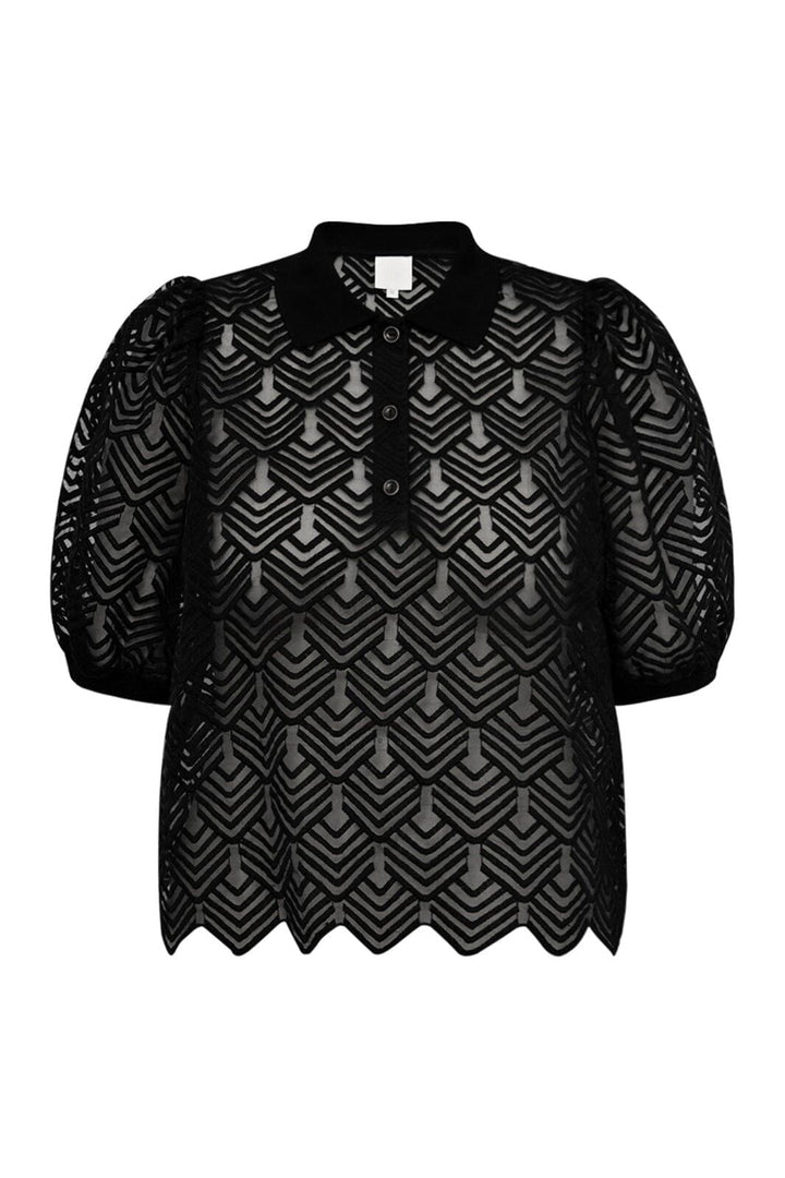 Gossia - Avago Polo Tee G2453 - Black