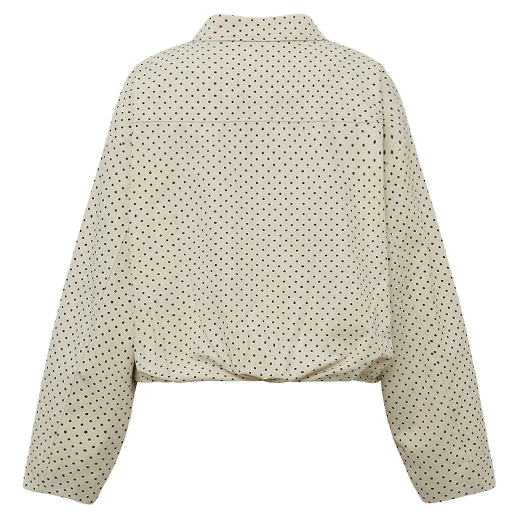 Gossia - Dovego Jacket G2956 - Creme Black Dots Jakker 