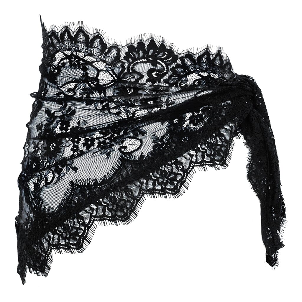 Gossia - Florago Scarf G2968 - Black Tørklæder 