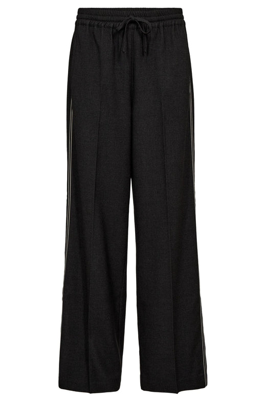 Gossia - Florencego Pants G2282 - Dark Grey Melange Bukser 