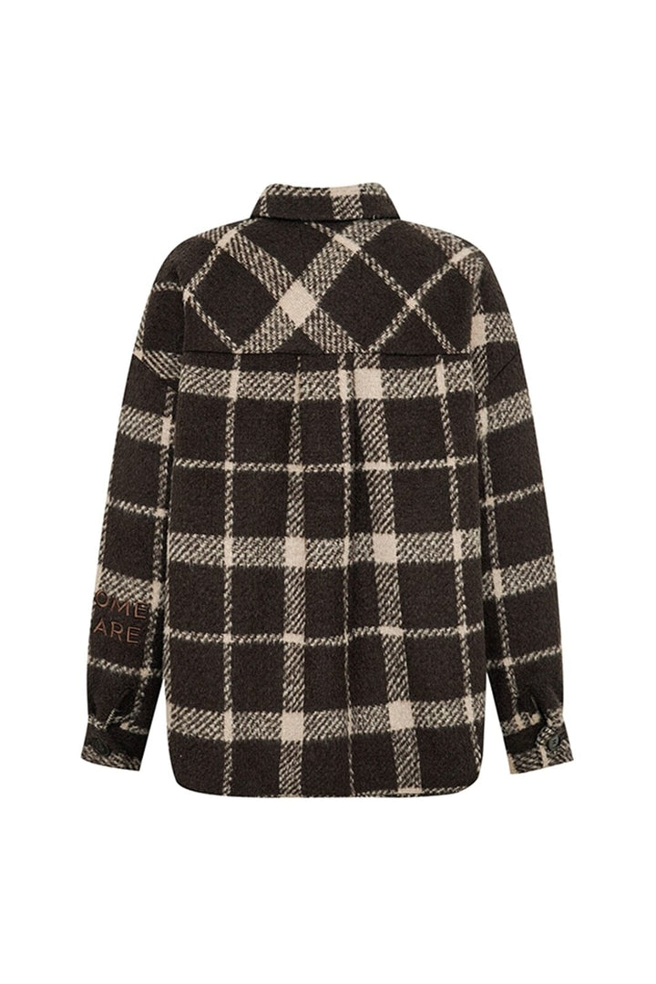 Gossia - Icego Shirt Jacket G3212 - Brown Checks