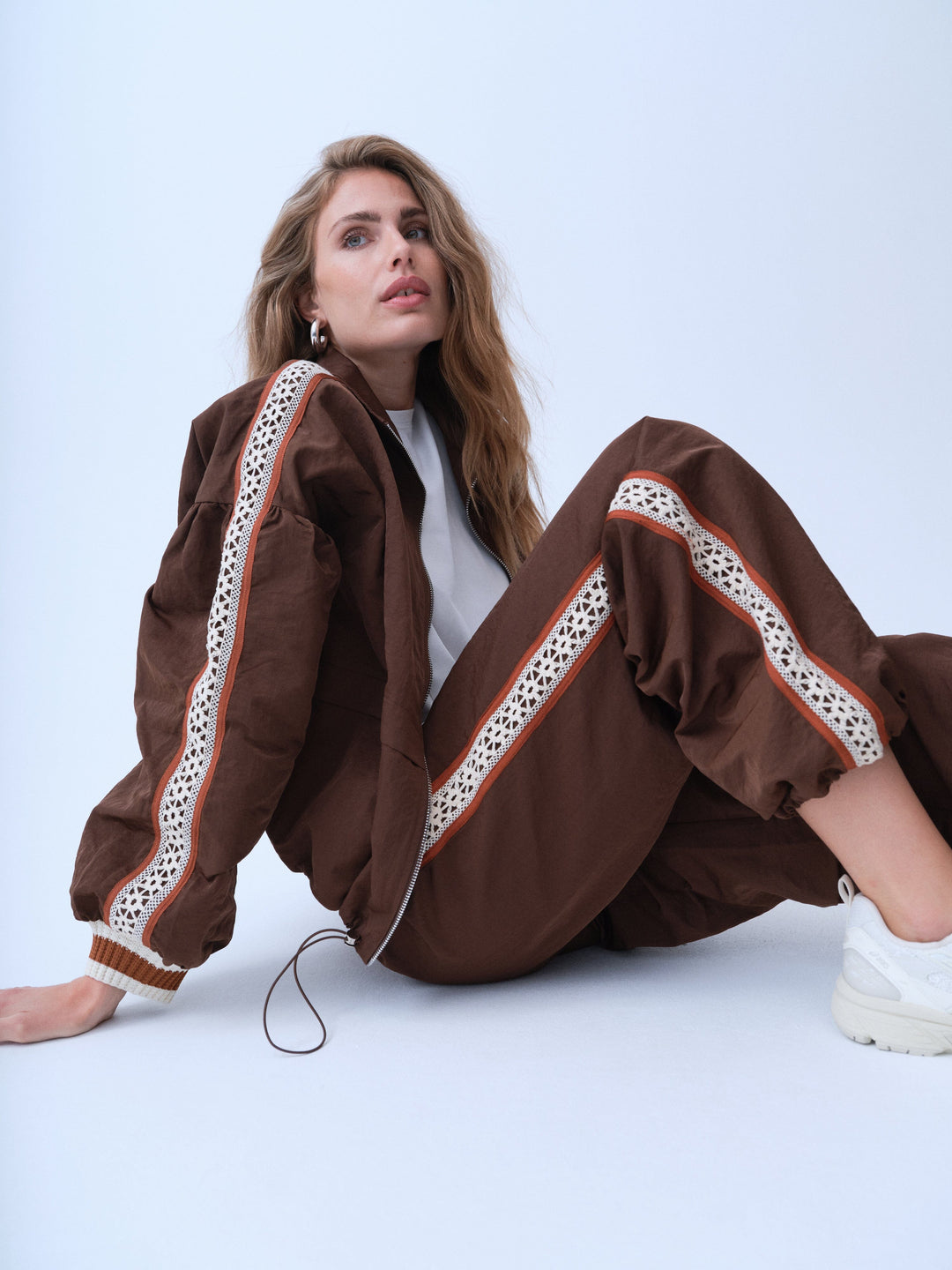 Gossia - Kiwgo Track Pants G2814 - Brown Bukser 
