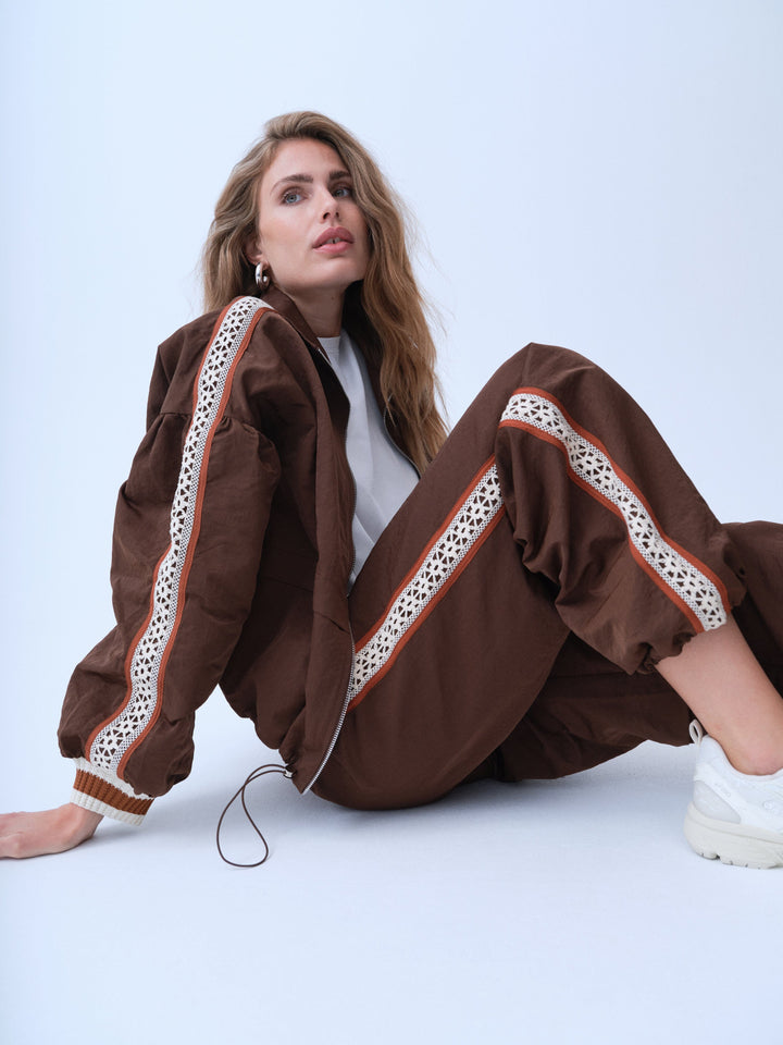 Gossia - Kiwgo Track Pants G2814 - Brown Bukser 