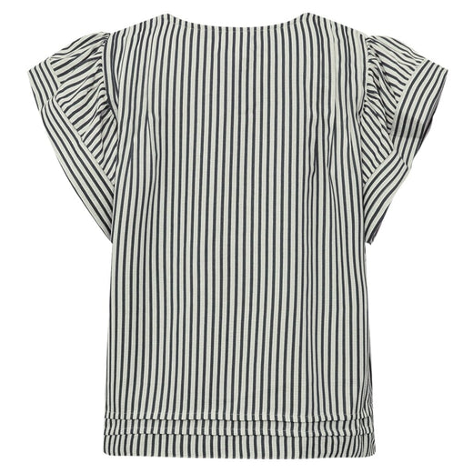 Gossia - Minkago Jo Blouse G1987 - Creme Navy Stripes T-shirts 