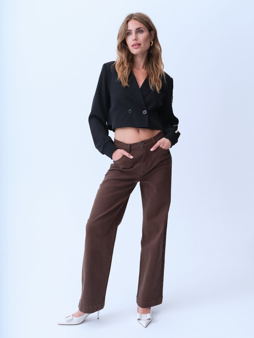 Gossia - Mirlago Jeans G2798 - Brown Bukser 
