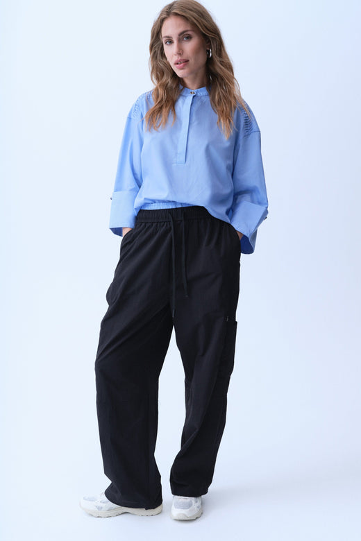 Gossia - Natasiago Track Pants G2803 - Black Bukser 