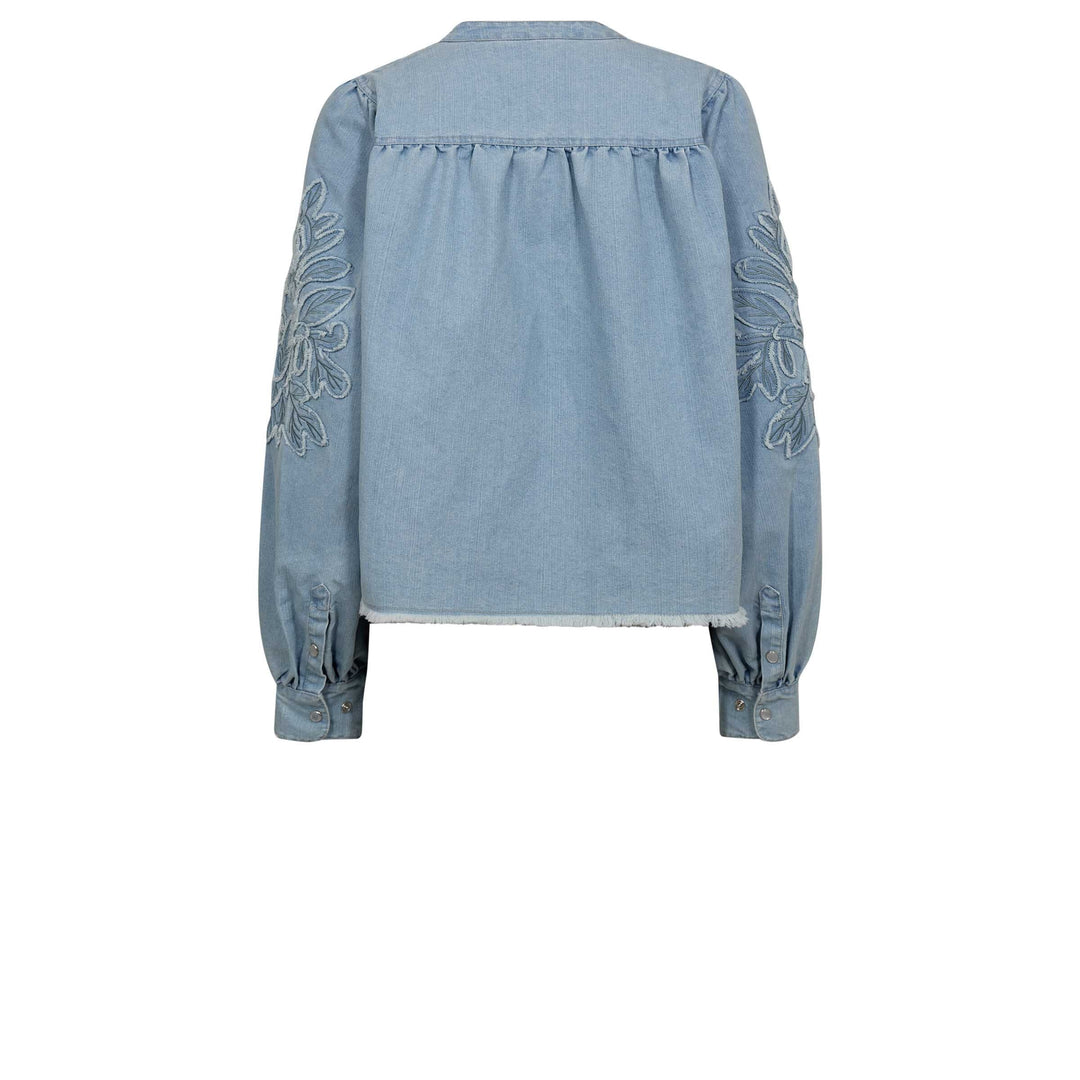 Gossia - Salomago Blouse G2747 - Light Blue Denim Bluser 