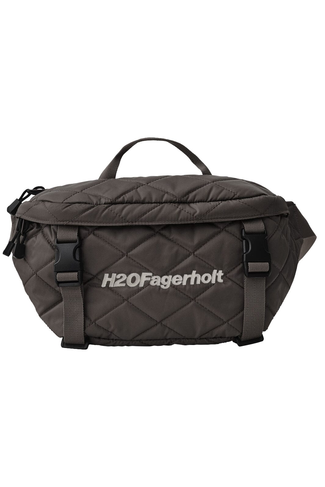 H2O Fagerholt - Close Market Bag - 1075 Dark Oak Grey Bæltetasker 