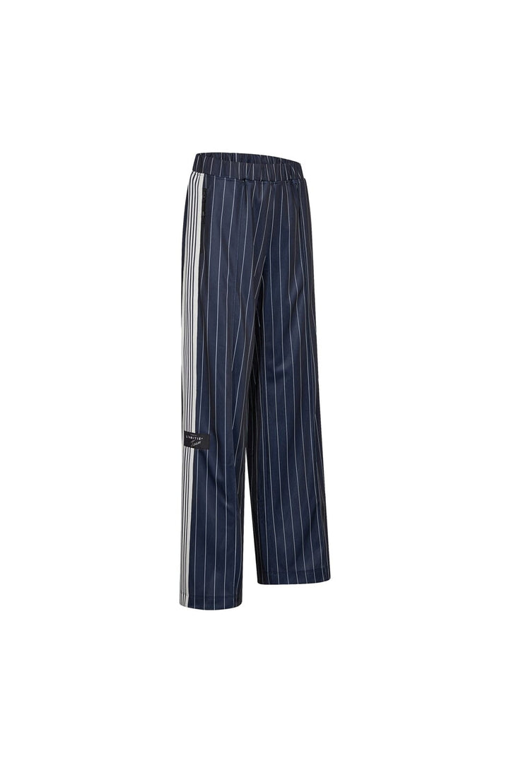 Haute L'Amitié - Baggy Pin Stripe Track Pants HL10493 - Navy