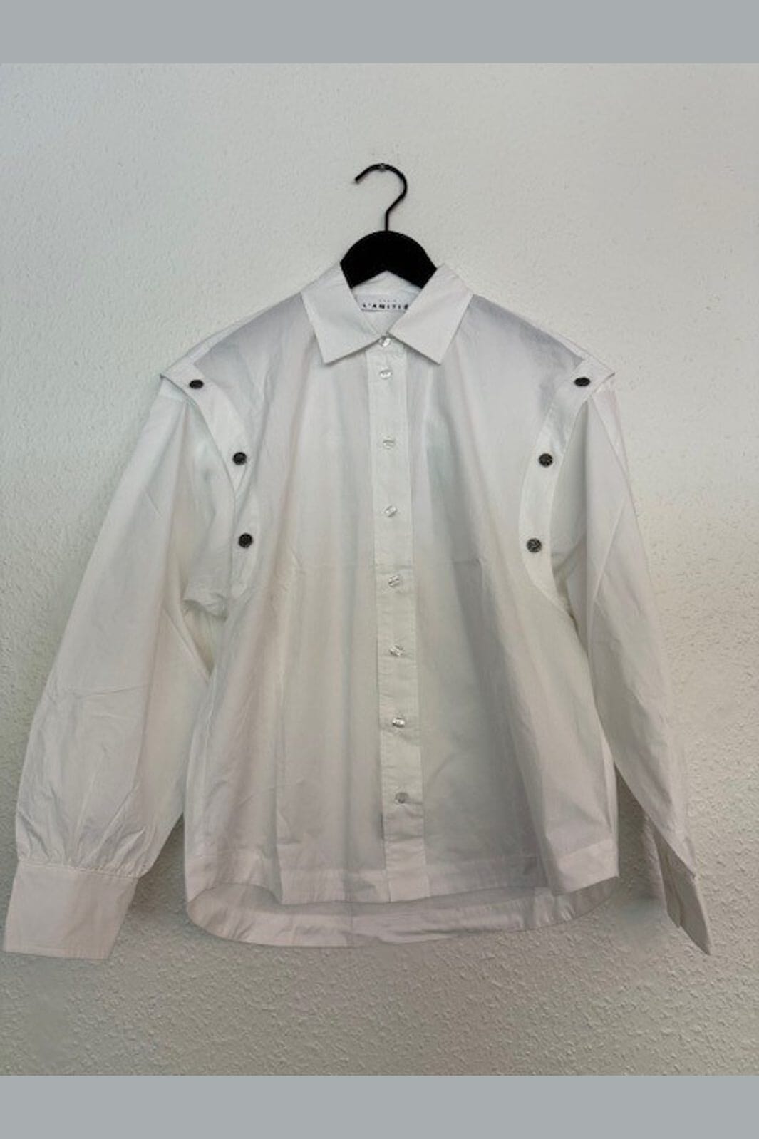 Haute L'Amitié - Button Sleeve Shirt HL10399 - White