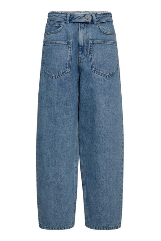 Haute L'Amitié - Flip Waist Pocket Tall Jeans HL10237 - Bleached Denim