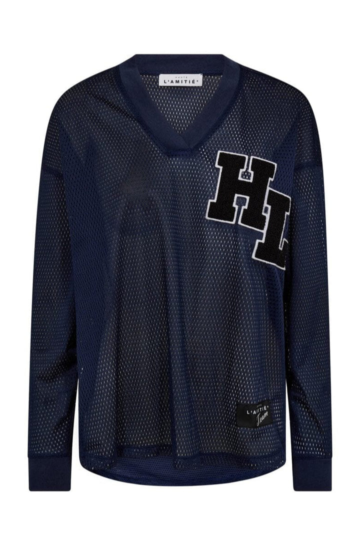 Haute L'Amitié - Haute Drift Blouse HL10252 - Navy