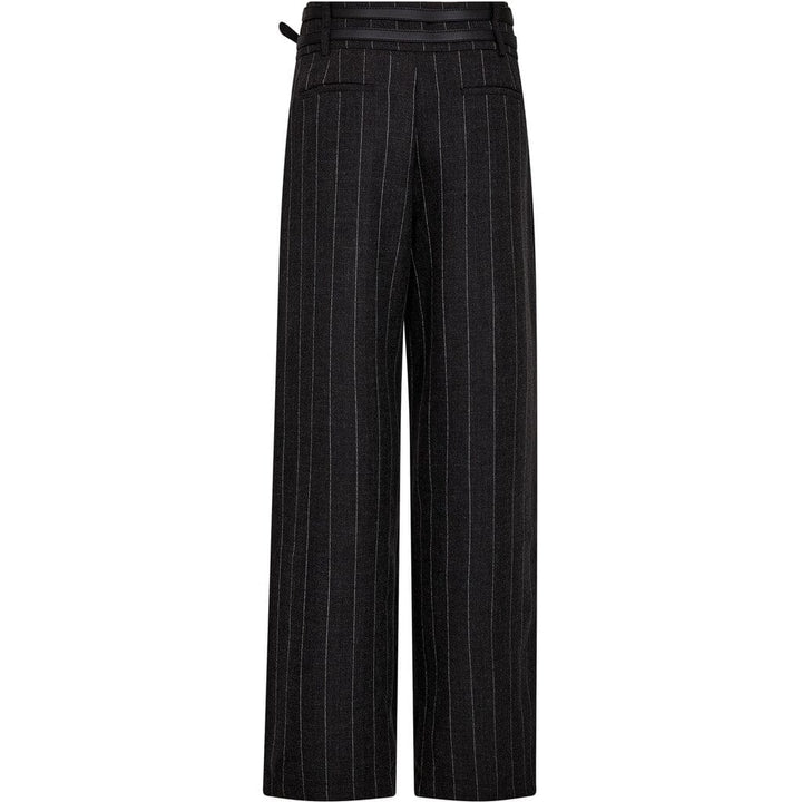Haute L'Amitié - Ivanna Belt Pant HL10831 - Dark Grey Bukser 