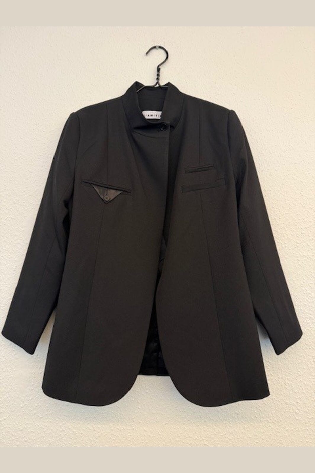 Haute L'Amitié - Premiere Overlap Blazer HL10773 - Black