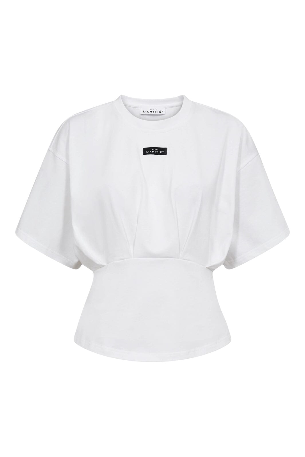 Haute L'Amitié - Romie Pleat Tee HL10526 - White
