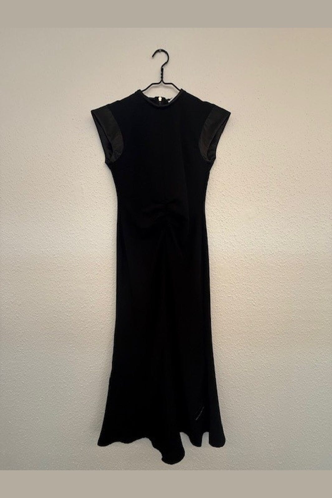 Haute L'Amitié - Satari Pu Sleeve Dress HL10776 - Black