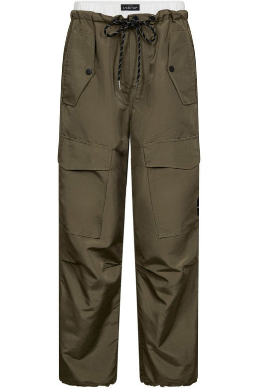 Haute L'Amitié - Thalia Pull On Tall Trouser HL10623 - Army Bukser 