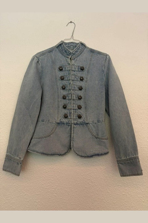 Haute L'Amitié - Uniform Jacket HL11011 - Bleached Denim