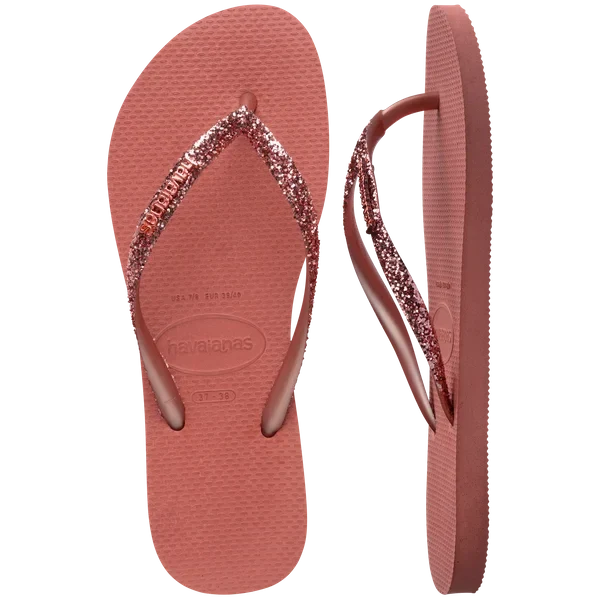 Havaianas - Hav. Slim Glitter Ii - 1121 Canyon Clay Badesandaler 