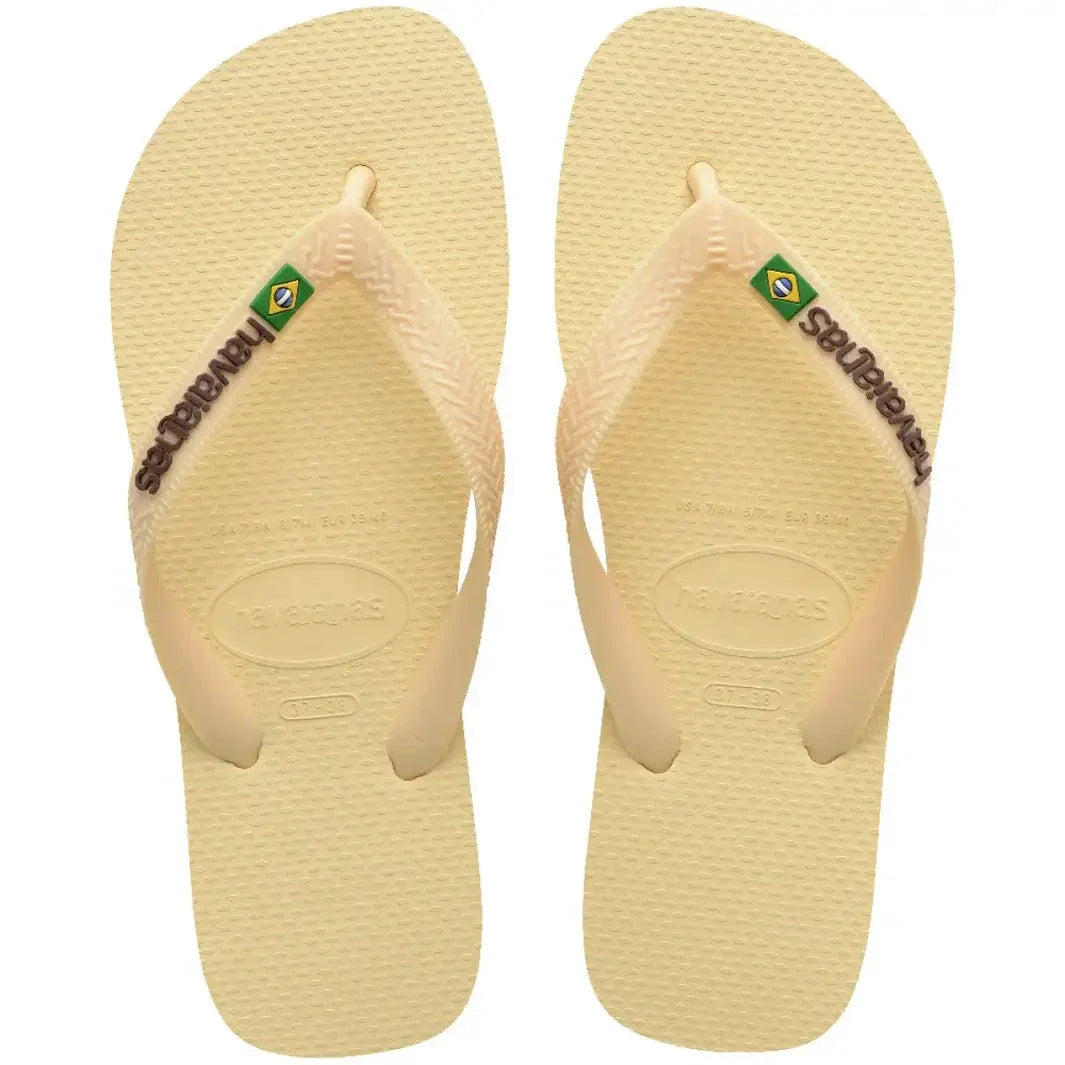 Havaianas - Hav. Brasil Logo  - 9256 Buttercream