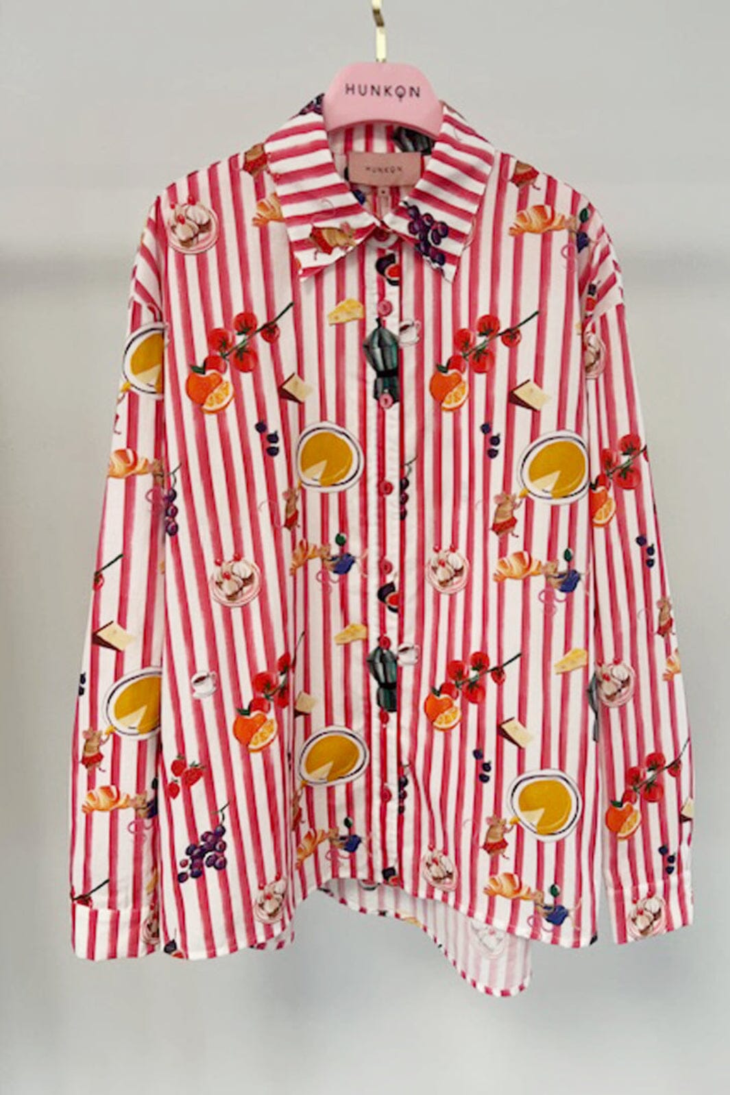 Hunkøn - Jess Shirt 26305 - Picnic Art Print Skjorter 