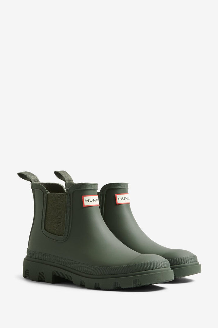 Hunter - Downpour Chelsea Hfru0005261dov - Dark Olive Gummistøvler 