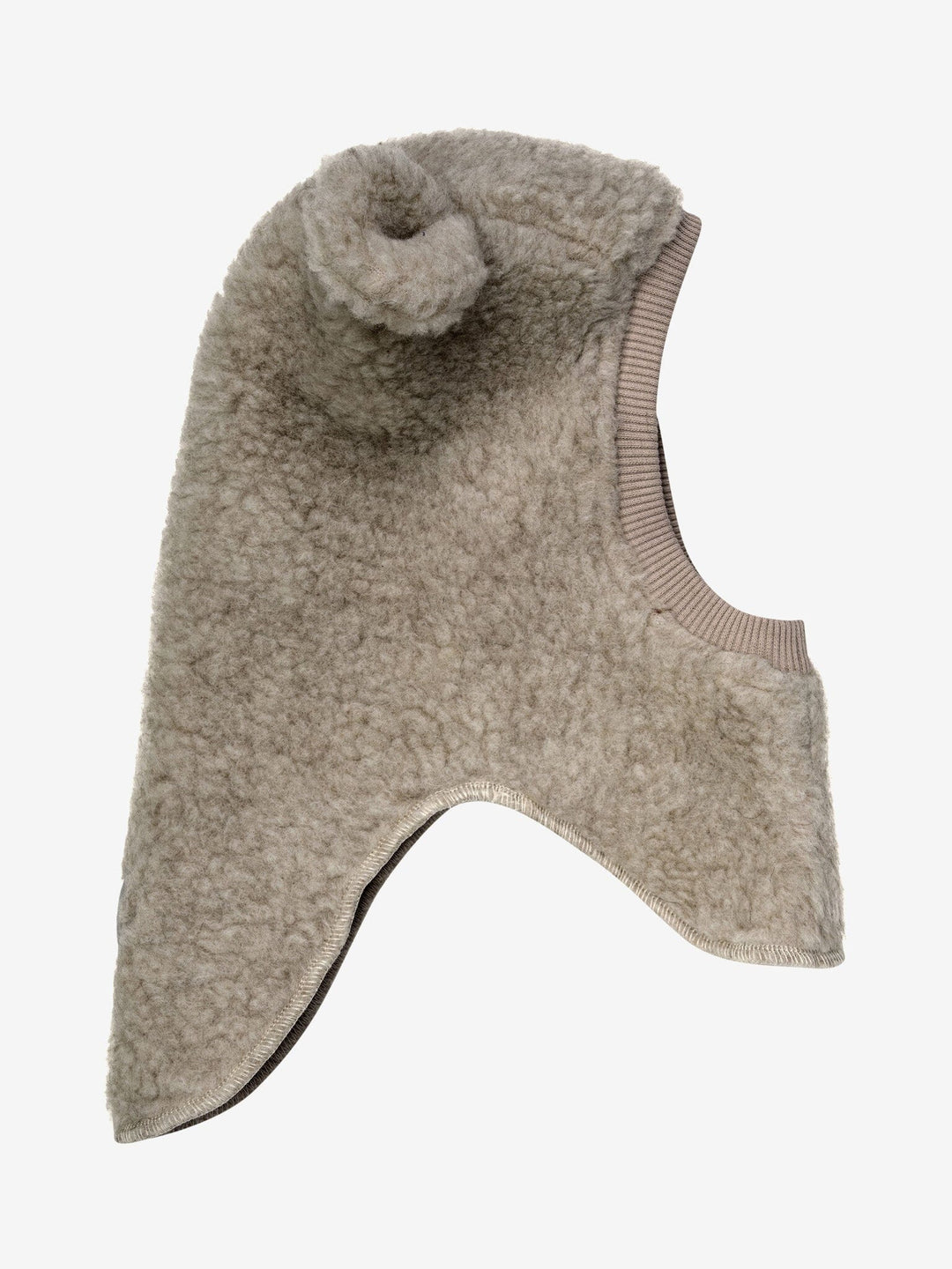 Huttelihut - Balaclava Ears Wool Teddy 460347 - 2044 Camel Melange Elefanthuer 