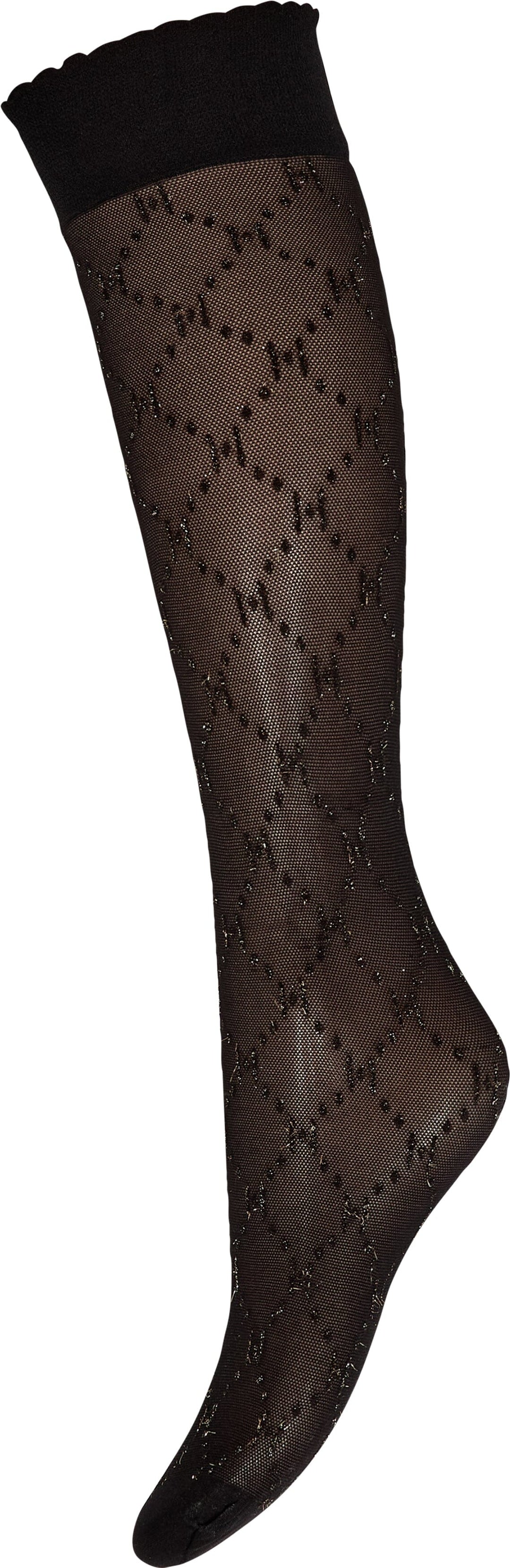 Hype The Detail - Knee High Logo 46213-0 - 1102 - Golden Strømper 