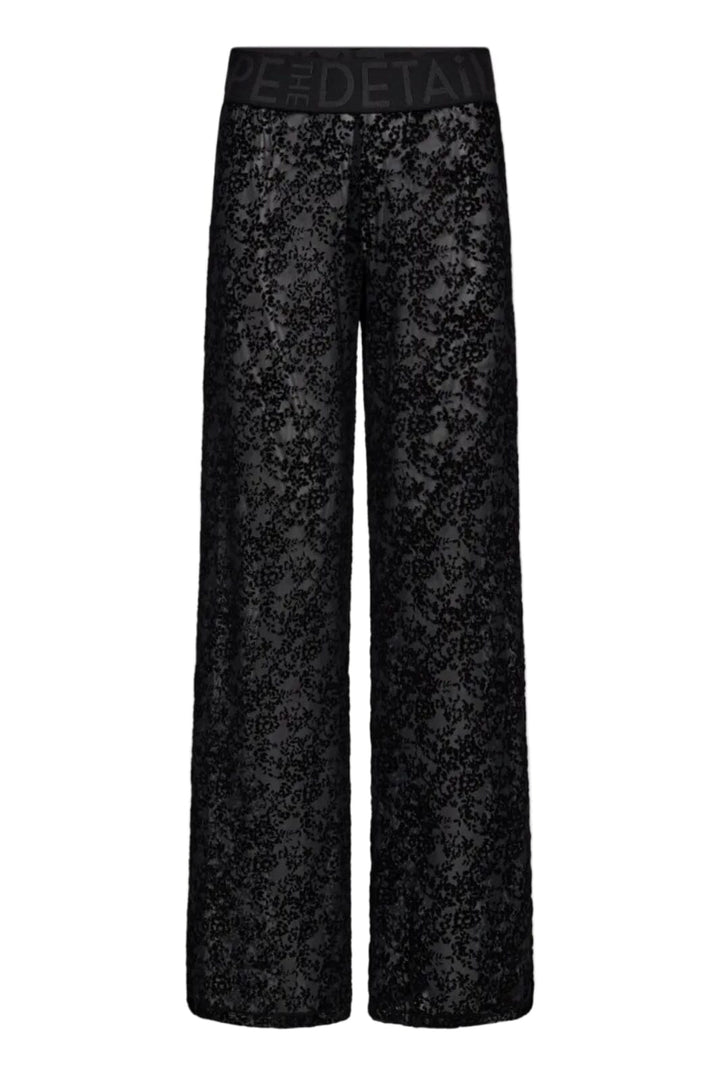 Hype The Detail - Lace Pant 852-21 - 9 - Black Bukser 