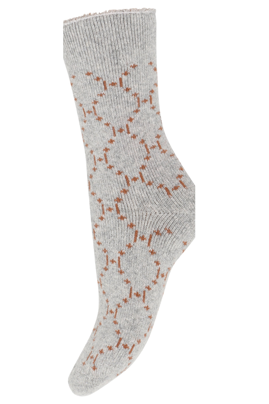 Hype The Detail - Logo Cosy Socks - Light Grey Strømper 