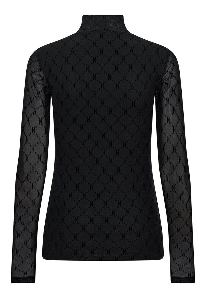 Hype The Detail - Mesh High Neck 300-15 - 9 - Black Toppe 