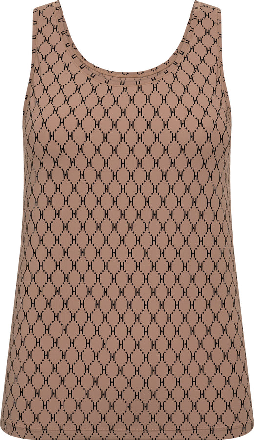 Hype The Detail - Singlet Logo 2Pk 3250-1 - 98 - Brun Toppe 