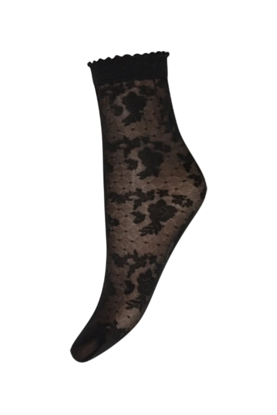 Hype The Detail - Sock Flower 20D 21086-75 - 1100 - Black Strømper 