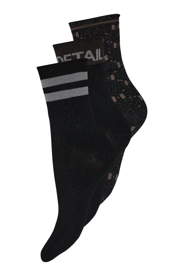 Hype The Detail - Socks 3-Pack 21550-75 - 9003 - Multifarvet Strømper 