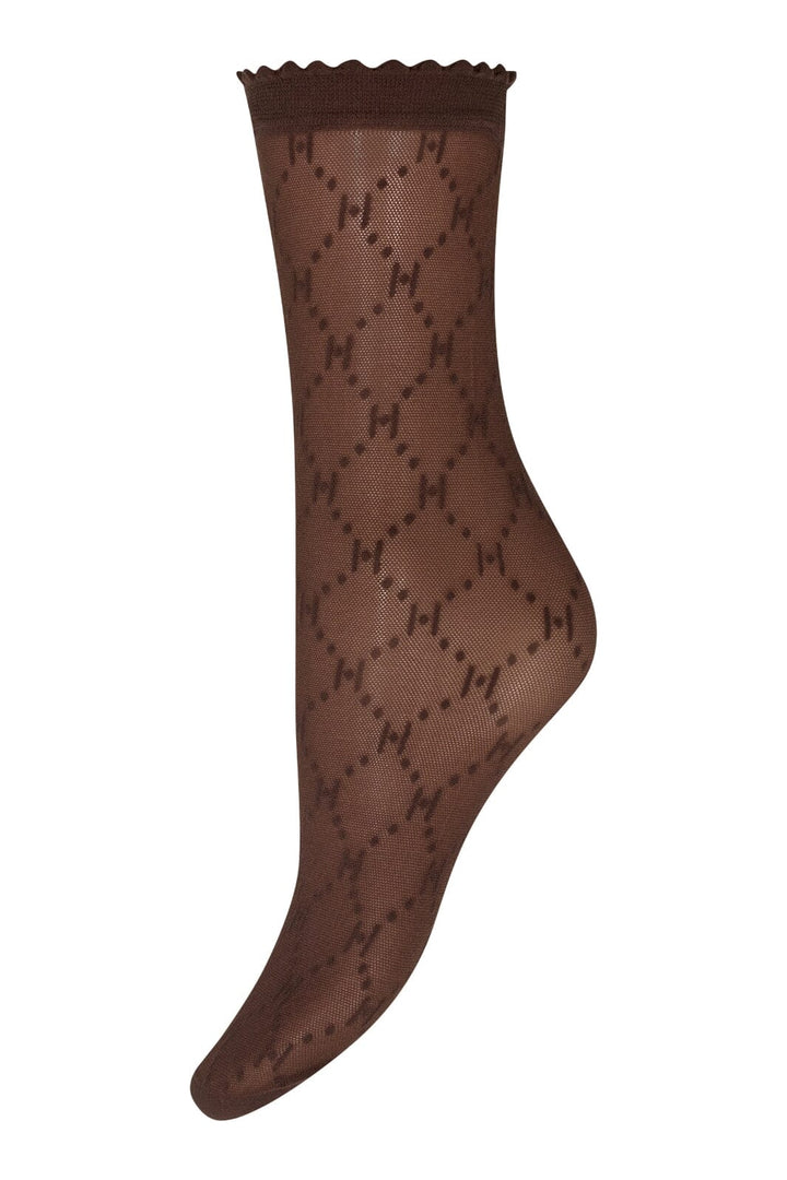 Hype The Detail - Socks Logo 25 D 21013-7500 - 4356 - Brun