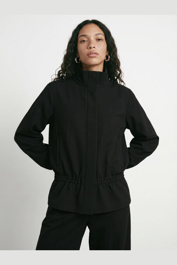 Hypedrop - Hdfarah Ls High-Collar Shacket 32001193 - 5269161 - Black