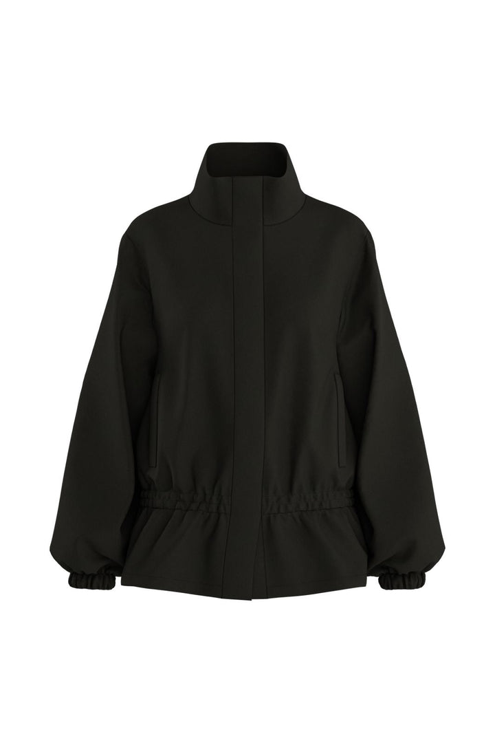 Hypedrop - Hdfarah Ls High-Collar Shacket 32001193 - 5269161 - Black