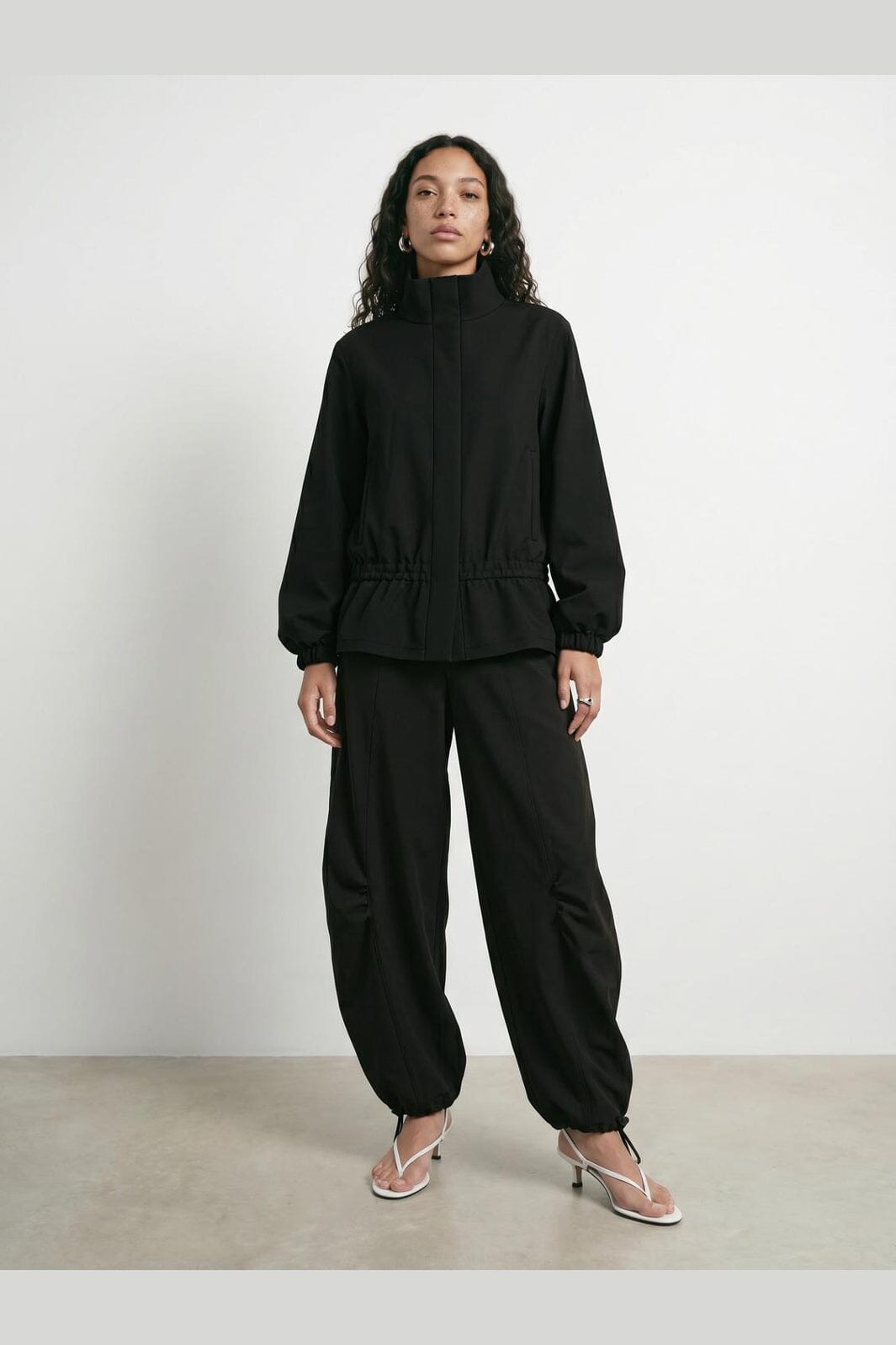 Hypedrop - Hdfarah Ls High-Collar Shacket 32001193 - 5269161 - Black