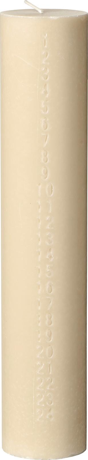 Ib Laursen - Kalenderlys 1-24 Præget Tal Kit Stearin Svanemærket - 78009-44