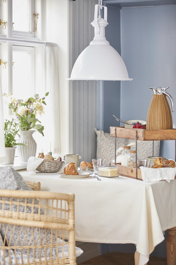 Ib Laursen - Termokande brun polyrattan håndflettet 1,5 ltr - Polyrattan, Rustfrit stål, Plastik - 1619-14