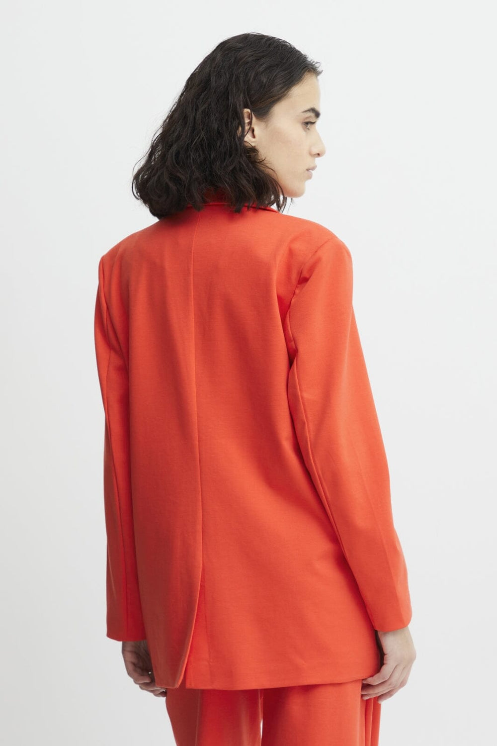 Ichi - Ihkate Sus Oversize Bl - Poppy Red Blazere 