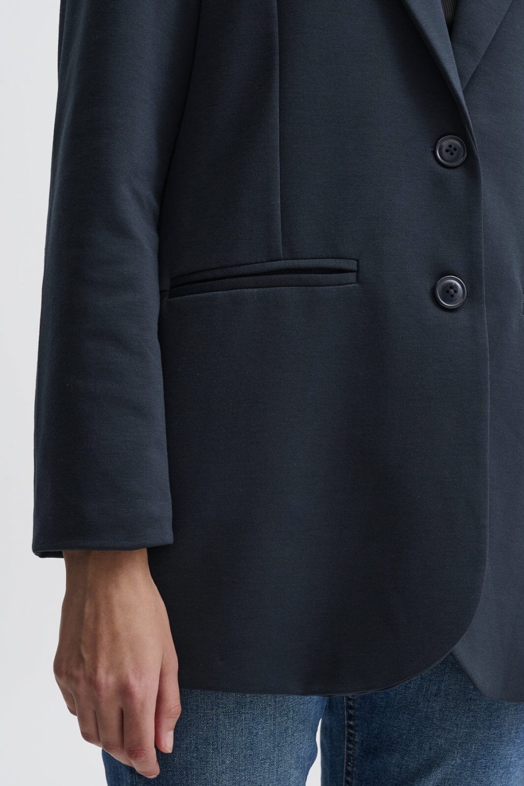 Ichi - Ihkate Sus Oversize Bl - Total Eclipse Blazere 