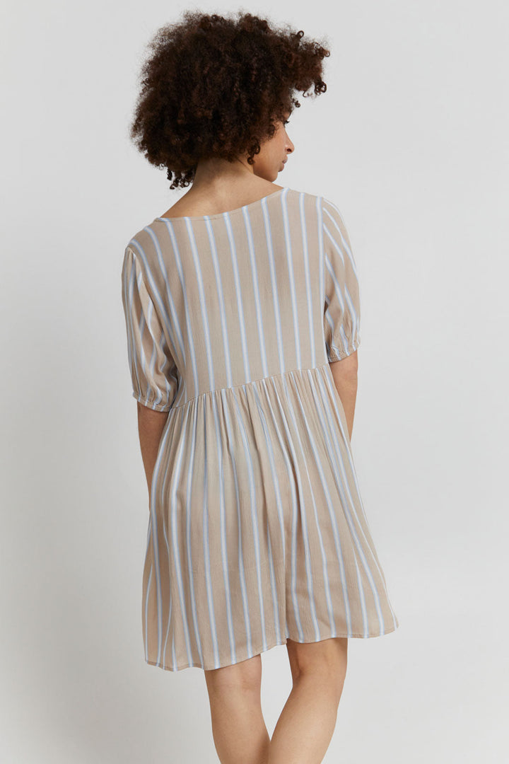 Ichi - Ihmarrakech Aop Dress - Doeskin Kjoler 