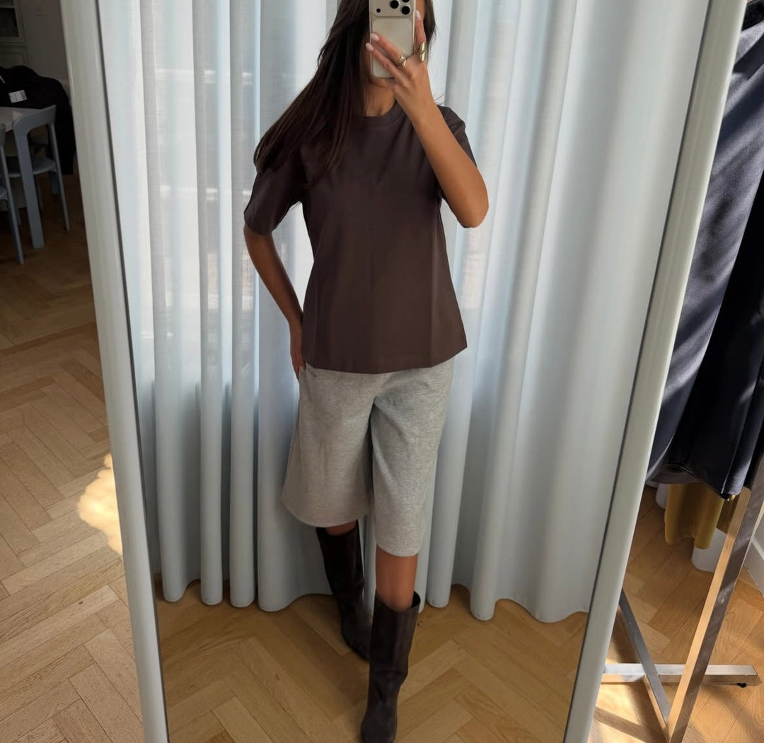 Modström - Tiamd Long Shorts 59814 - 7087 - Grey Melange